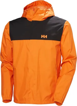 Helly-Hansen Vancouver Rain Jacket - Men's Waterproof, Breathable, Adjustable Hood, Seam-Sealed