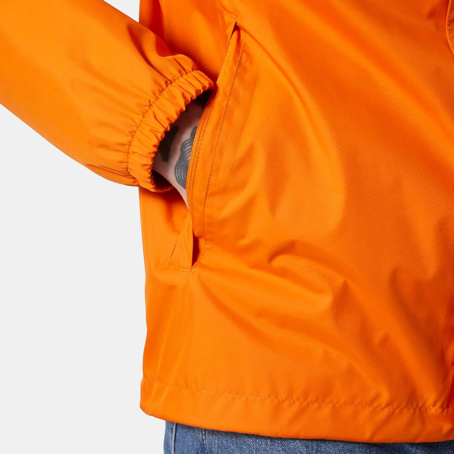 Helly-Hansen Vancouver Rain Jacket - Men's Waterproof, Breathable, Adjustable Hood, Seam-Sealed