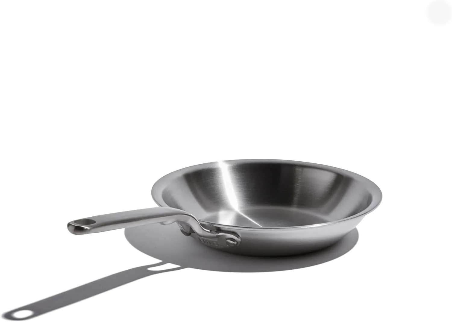 Heritage Steel Eater Series 8.5 Inch Frying Pan | Made in USA | 5-Ply Fully Clad Stainless Steel | Stay Cool Handle Design | Induction Ready & Non-Toxic