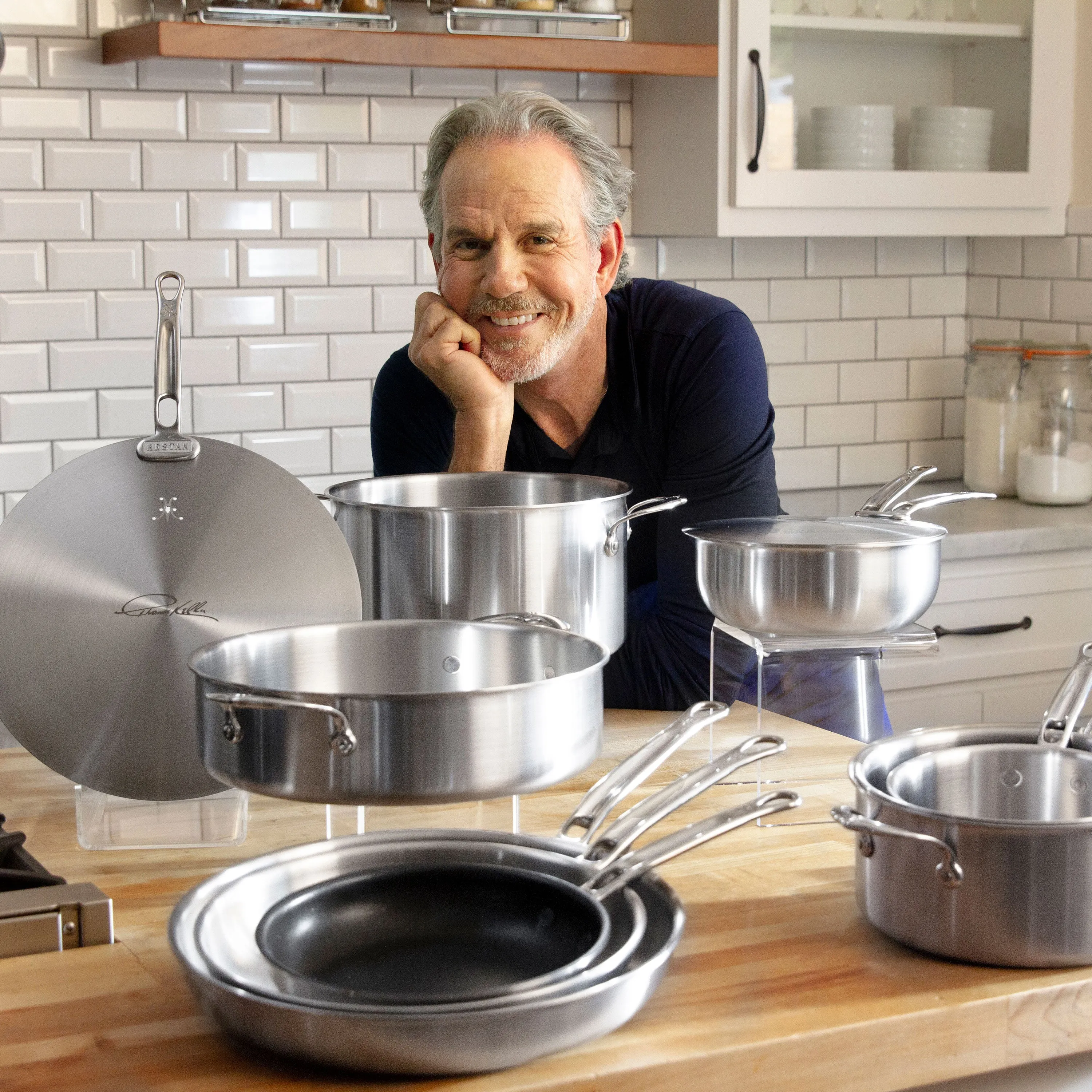 Hestan Thomas Keller Insignia 11 Piece Stainless Steel Cookware Set