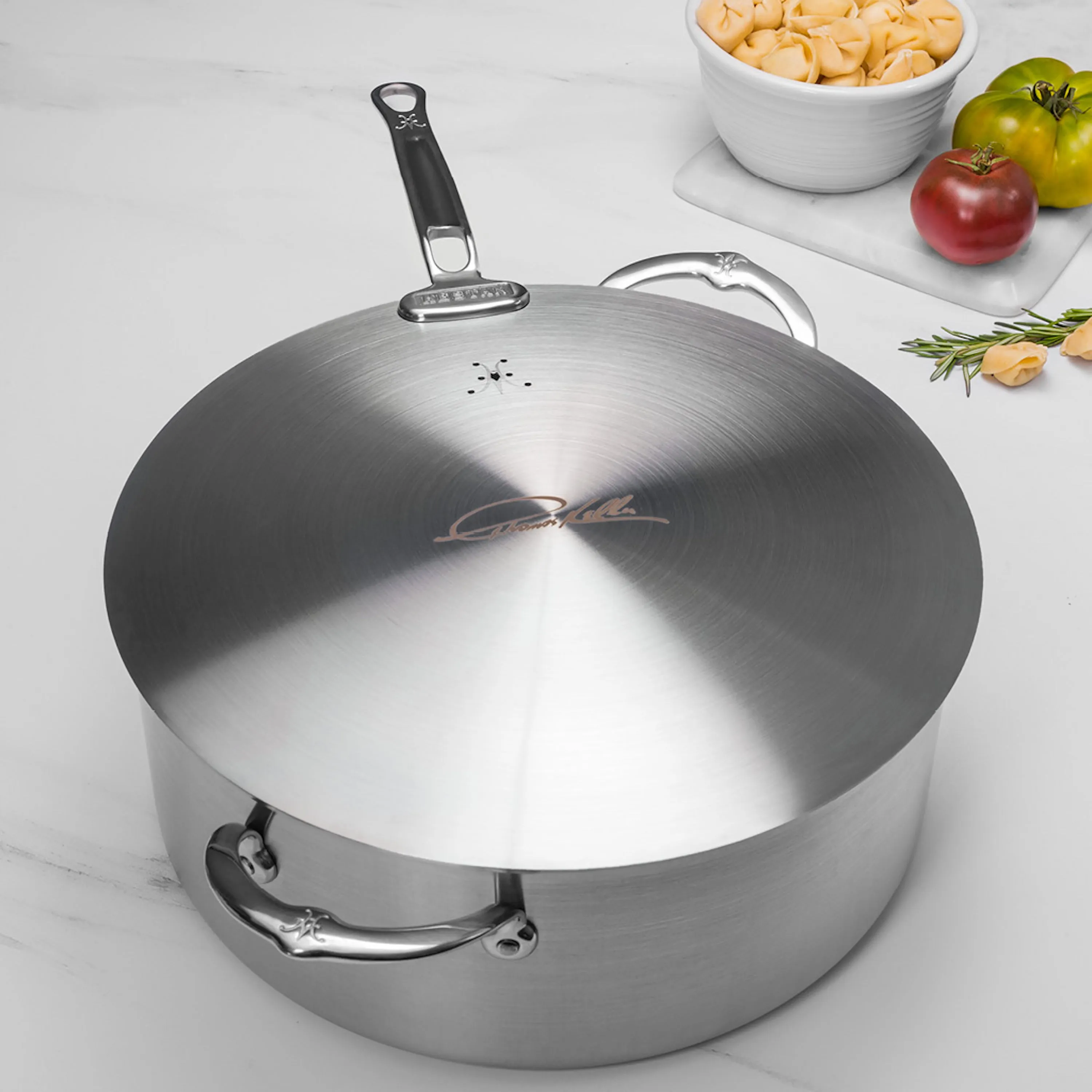 Hestan Thomas Keller Insignia 11 Piece Stainless Steel Cookware Set