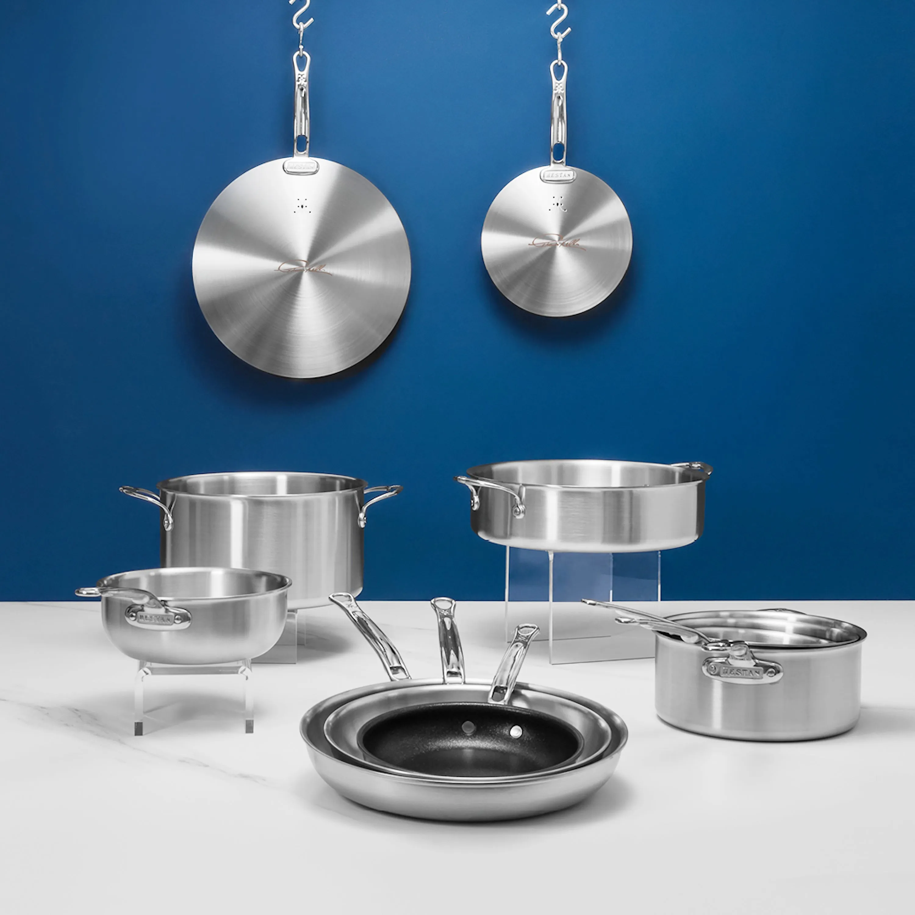 Hestan Thomas Keller Insignia 11 Piece Stainless Steel Cookware Set