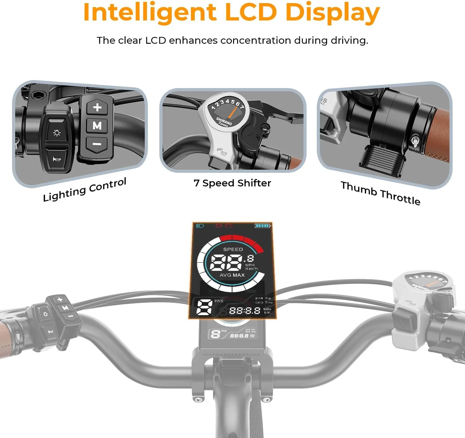 Heybike Cityscape 2.0 Electric Bike for Adults with 1000W Motor Peak,468Wh Removable Battery and up to 50Miles 24MPH,UL Certified 26" Electric Commuter Bike with 7-Speed and Front Suspension.