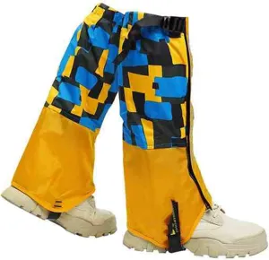Hiking Leg Gaiters,Kids Gaiters,Adjustable Lower Legs Guards,Waterproof Cloth High Leg Cover,for Climbing Cycling Home Gardening
