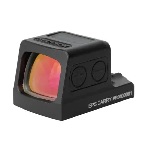 HOLOSUN EPS Carry MRS 2 MOA Dot & 32 MOA Circle Reflex Pistol Sight - Waterproof Shake-Awake Solar Failsafe Parallax-Free Aluminum Enclosed Sight with Multi-Reticle System for Subcompact Handguns