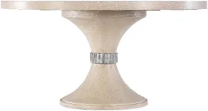 Hooker Furniture Nouveau Chic Round Pedestal Dining Table