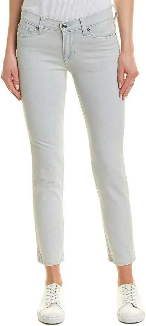 HUDSON Women's Tally Mid Rise, Cropped, Skinny Jean