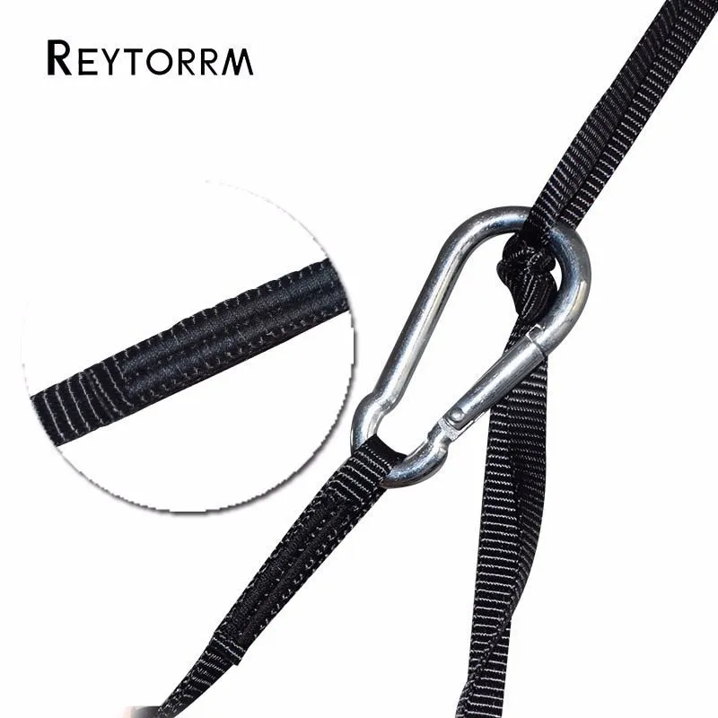 HULIANFU Single Double Hammock Adult Outdoor Backpacking Travel Survival Hunting Sleeping Bed Portable With 2 Straps 2 Carabiner