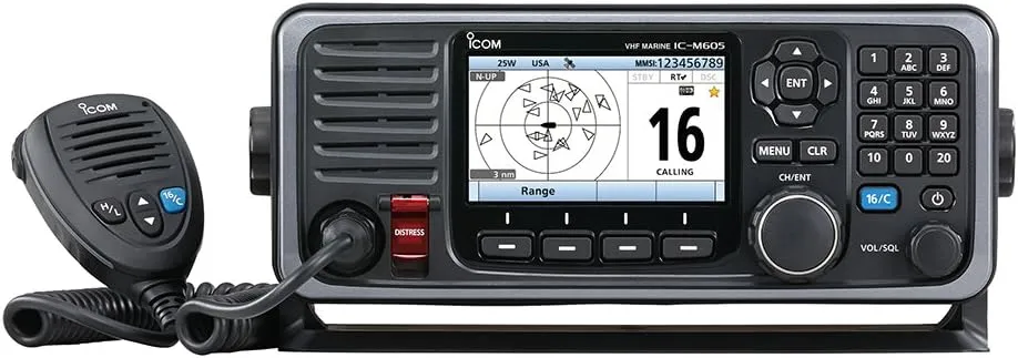 ICOM M605 11 Fixed Mount VHF Radio