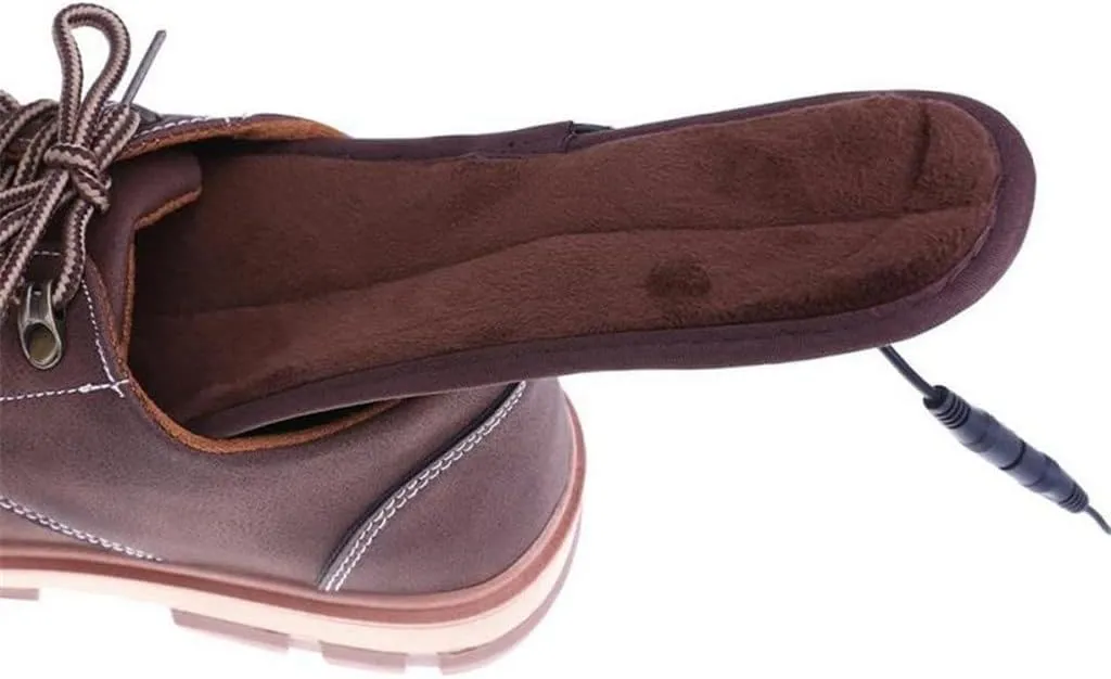 Insoles Electric Heated Shoe Insoles Warm Socks Feet Heater Foot Winter Warmer Camping Hiking Accessories(39-40 Yard)