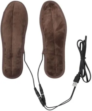 Insoles Electric Heated Shoe Insoles Warm Socks Feet Heater Foot Winter Warmer Camping Hiking Accessories(39-40 Yard)