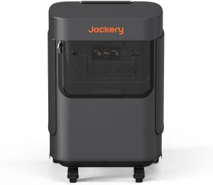 Jackery Solar Generator 5000 Plus Protective Bag, Water Resistant and Dust Proof, Dual Side Openings, IPX4 Rating