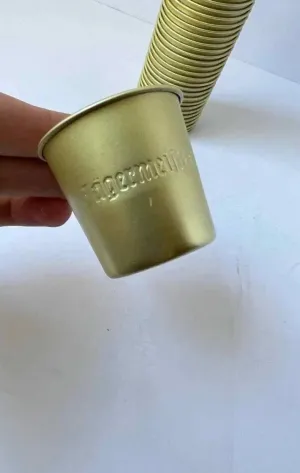 Jagermeister Stainless Steel Shot Glasses (Set of 4)