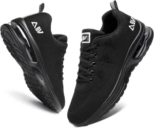 JARLIF Men's Lightweight Athletic Running Shoes Breathable Sport Fitness Gym Jogging Sneakers (Size 6.5-12.5)