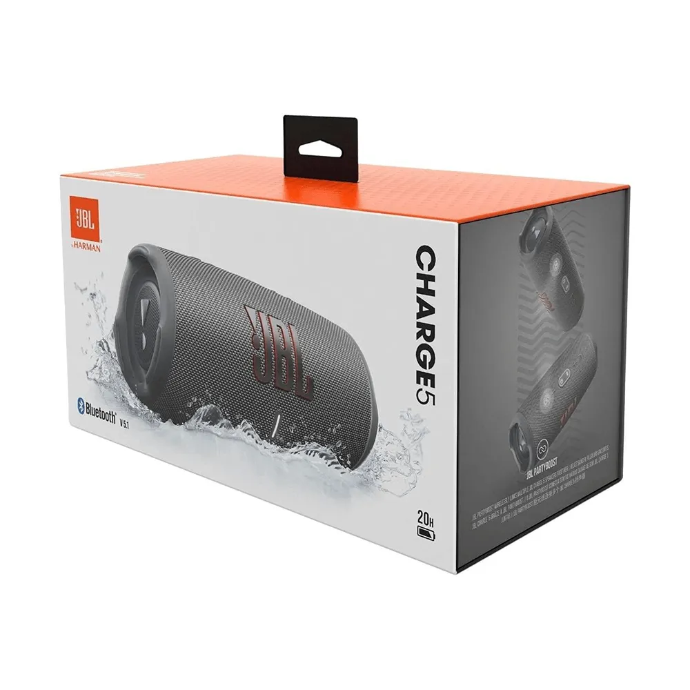 JBL Charge 5 Waterproof Portable Bluetooth Speaker