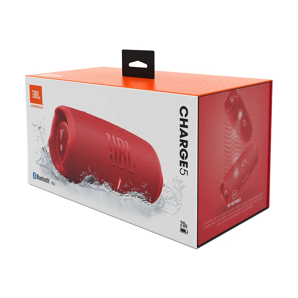 JBL Charge 5 Waterproof Portable Bluetooth Speaker