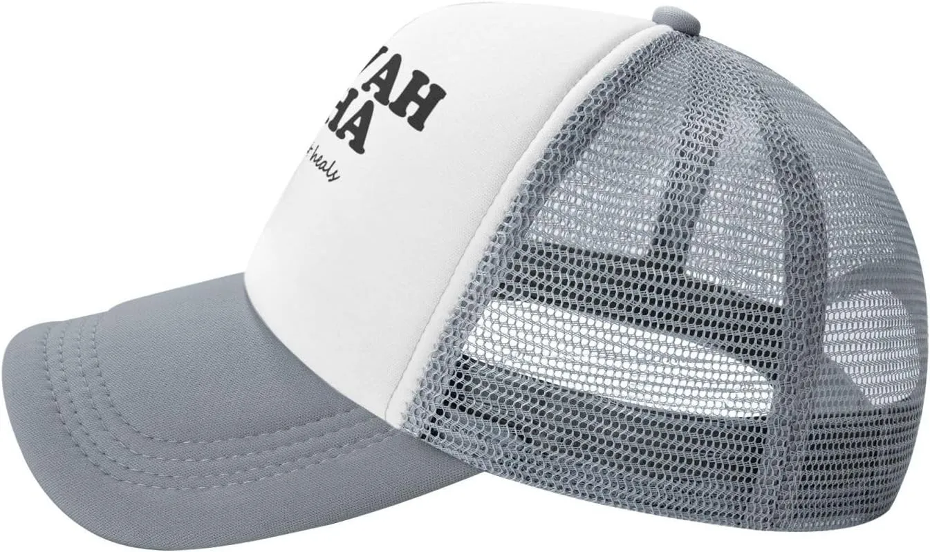 Jehovah Rapha The God Who Heals Trendy Mesh Baseball Cap Adjustable Dad Hat Trucker Hat for Women Men,Black