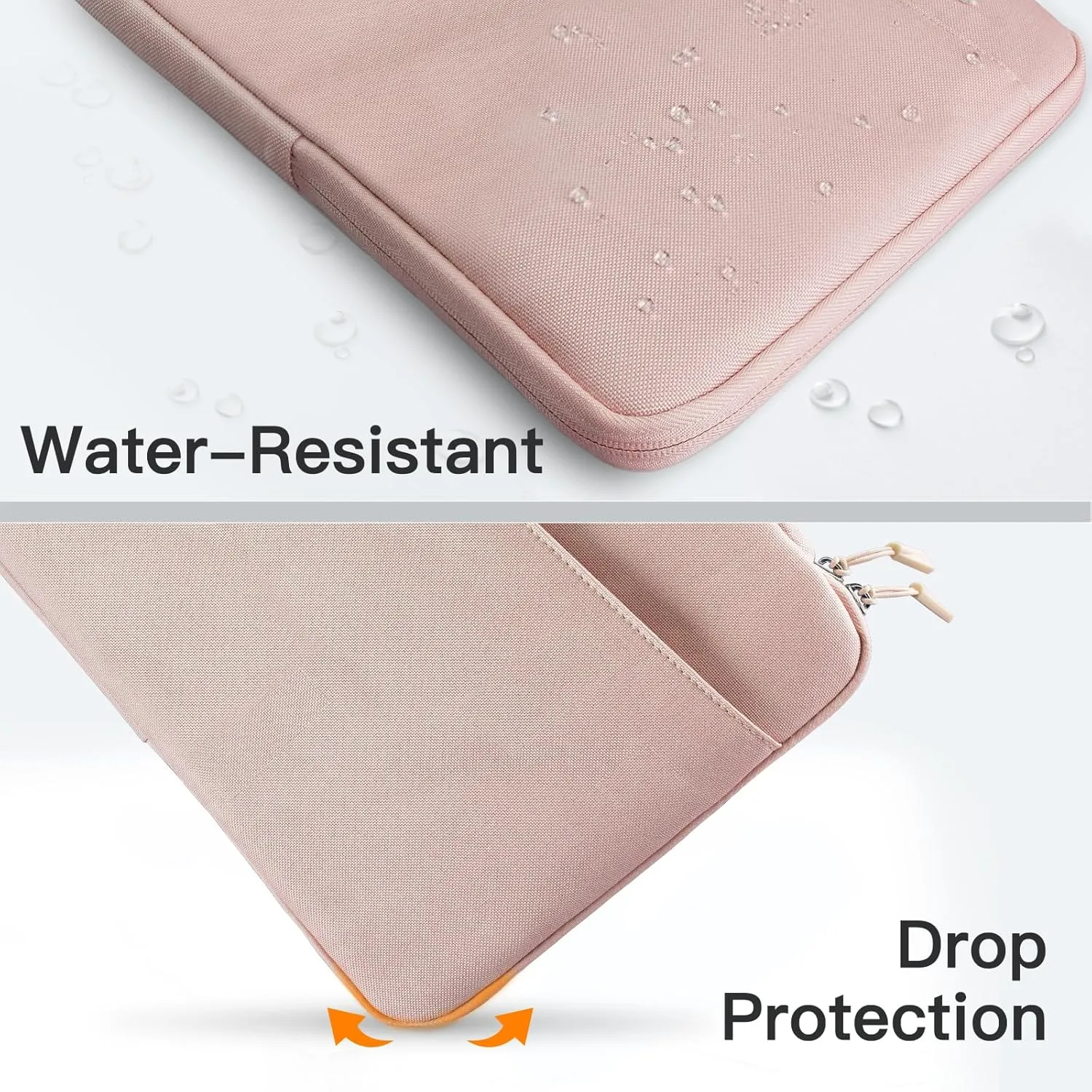 JETech Laptop Sleeve for 13-14Inch MacBook Air/Pro (M4/M3/M2/M1, 2021-2025), Waterproof Bag with Portable Handle and Pocket