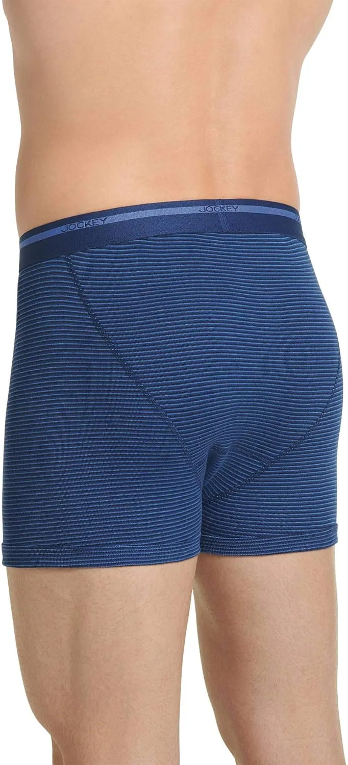 Jockey Men's Underwear Lightweight Classic 5" Boxer Brief - 3 Pack