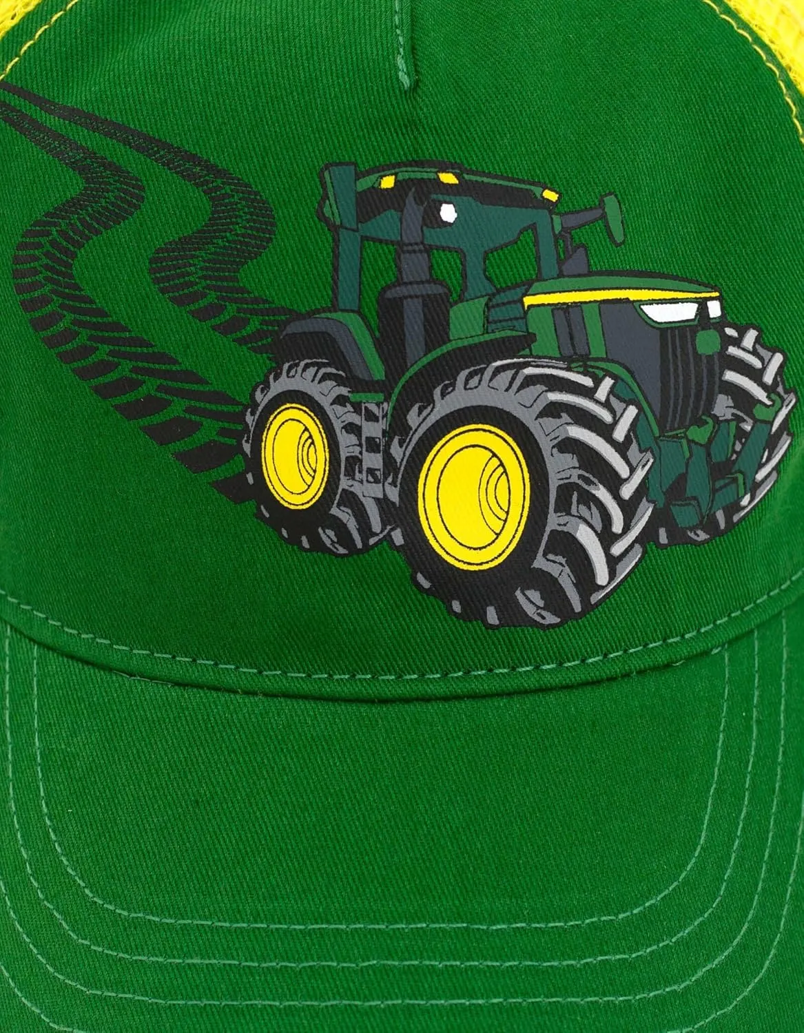 John Deere Mesh Adjustable Snapback Baseball Cap One Size