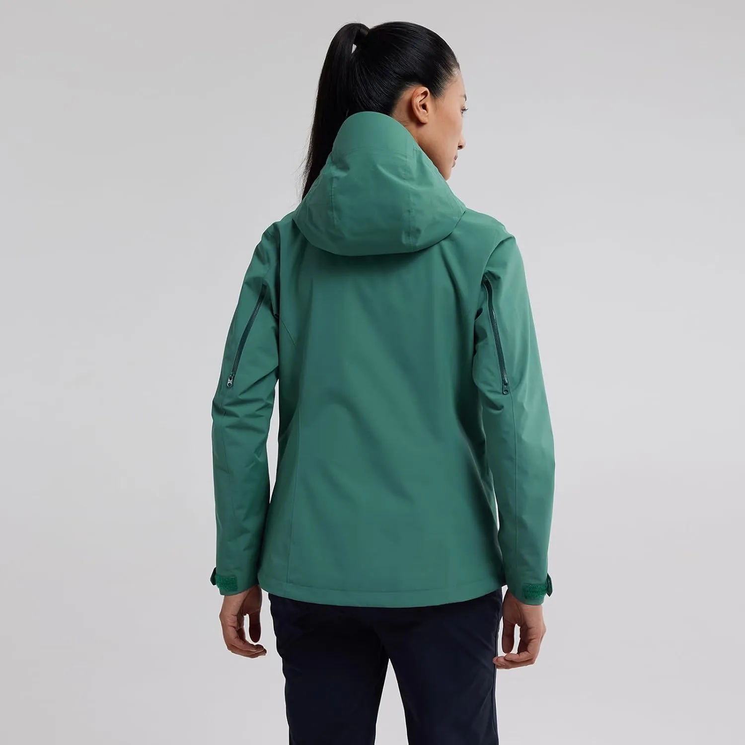 KAILAS Women's Raincoat Outdoor Hardshell Jacket Packable Lightweight Waterproof Hooded Jacket Hiking Travel