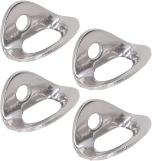 Keenso Stainless Steel Rock Climbing Hanger Set, 10Pcs Anchors for Indoor Climbing