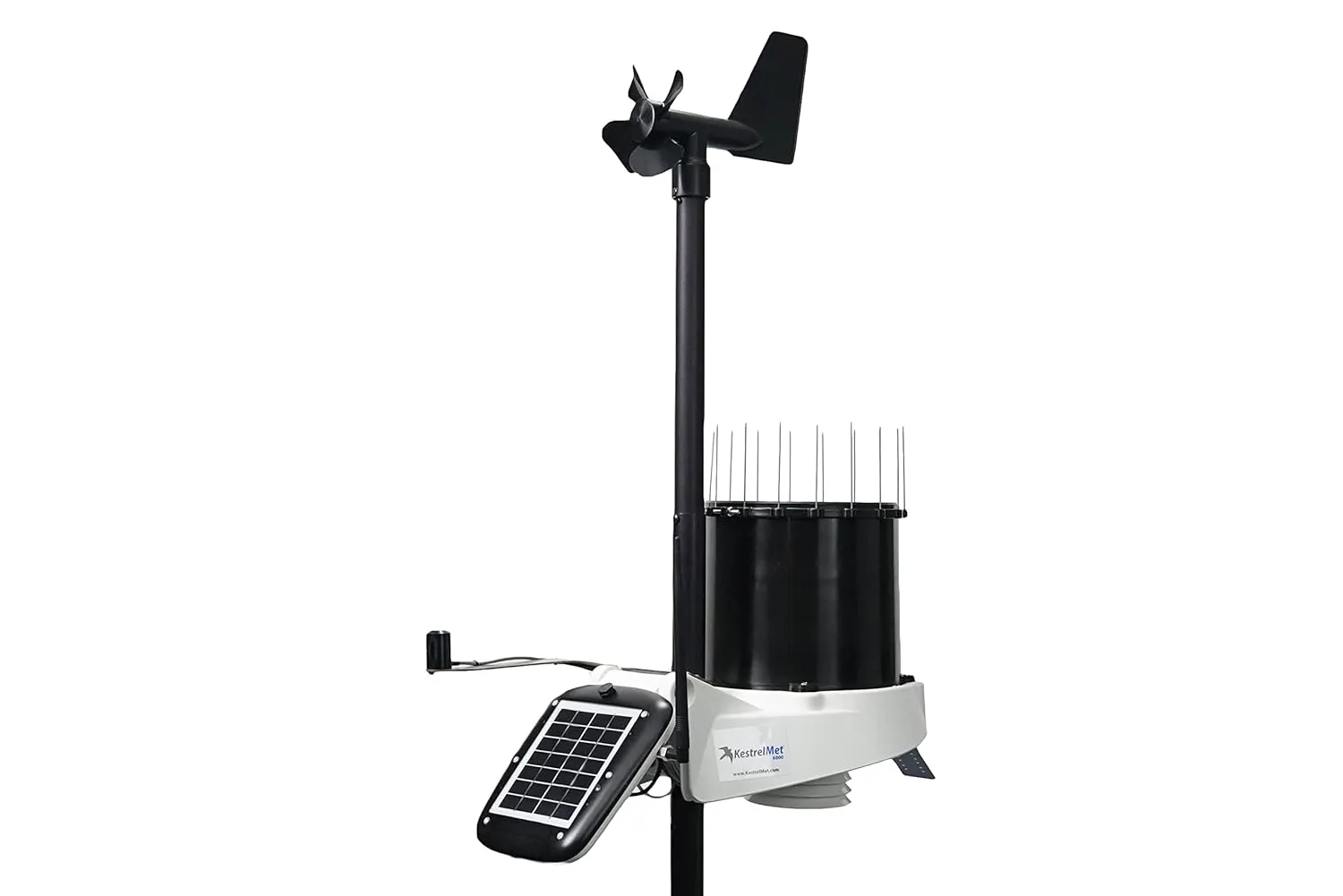 KestrelMet 6000 AG Weather Station with Leaf Wetness Sensor & Solar Irradiance Sensor, Compatible with AT&T