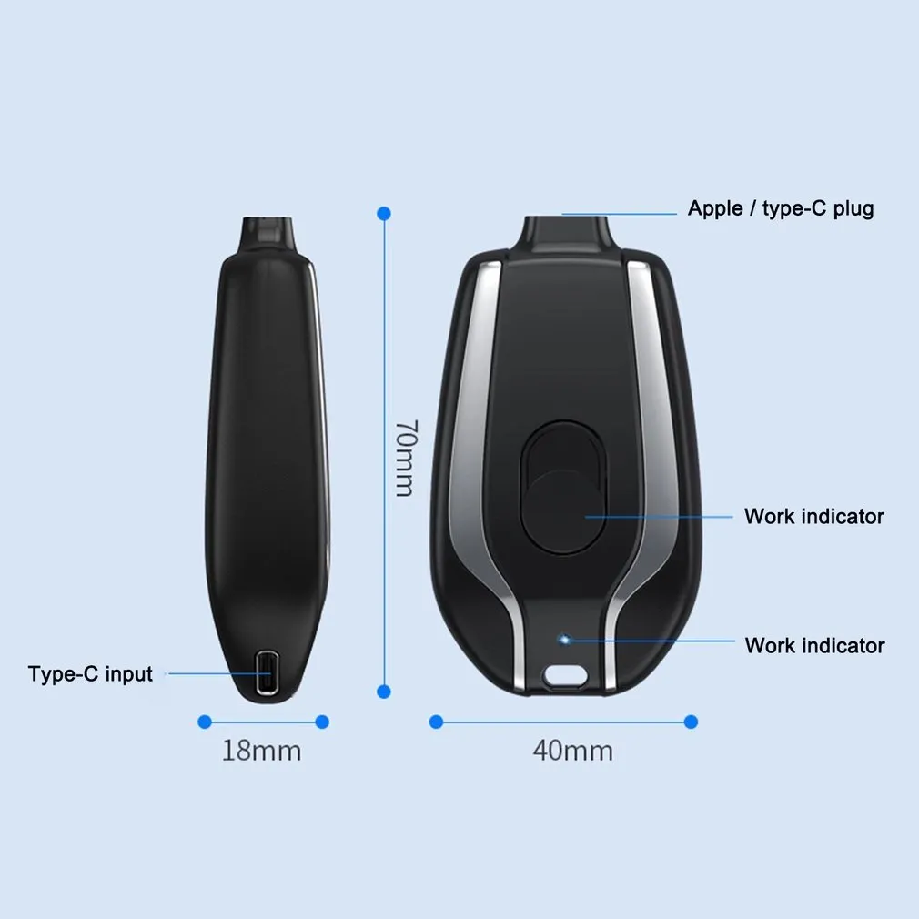 Keychain Power Bank
