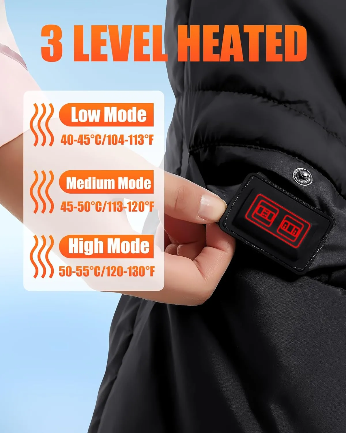 Kids Heated Blanket Battery Operated - Boys and Girls 7.4V DC Portable Wireless Cordless USB Heating Blanket for Outdoors