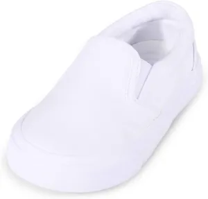 Kids Shoes Toddlers Canvas Sneakers Slip-on Comfortable Light Weight Causal Running Tennis Shoes for Boys Girls