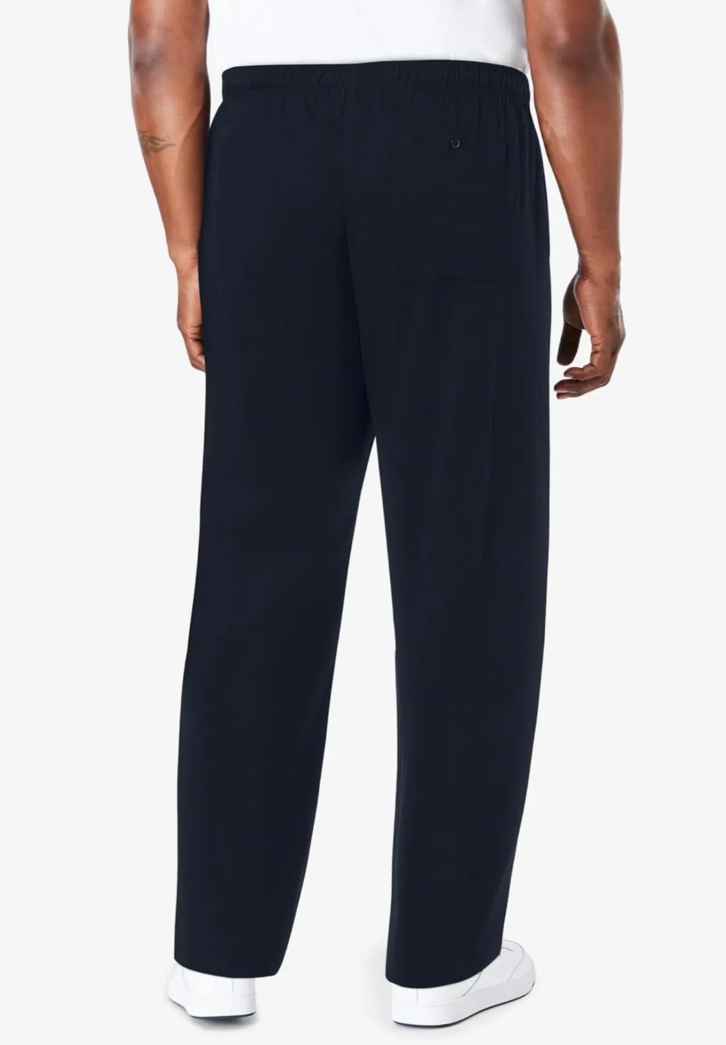 KingSize Men's Big & Tall Lightweight Jersey Open Bottom Sweatpants