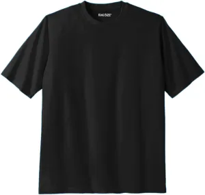 KingSize Men's Big & Tall Shrink-Less Lightweight Crewneck T-Shirt