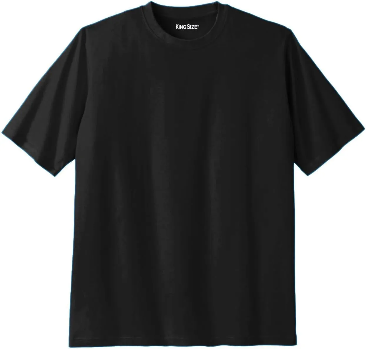 KingSize Men's Big & Tall Shrink-Less Lightweight Crewneck T-Shirt