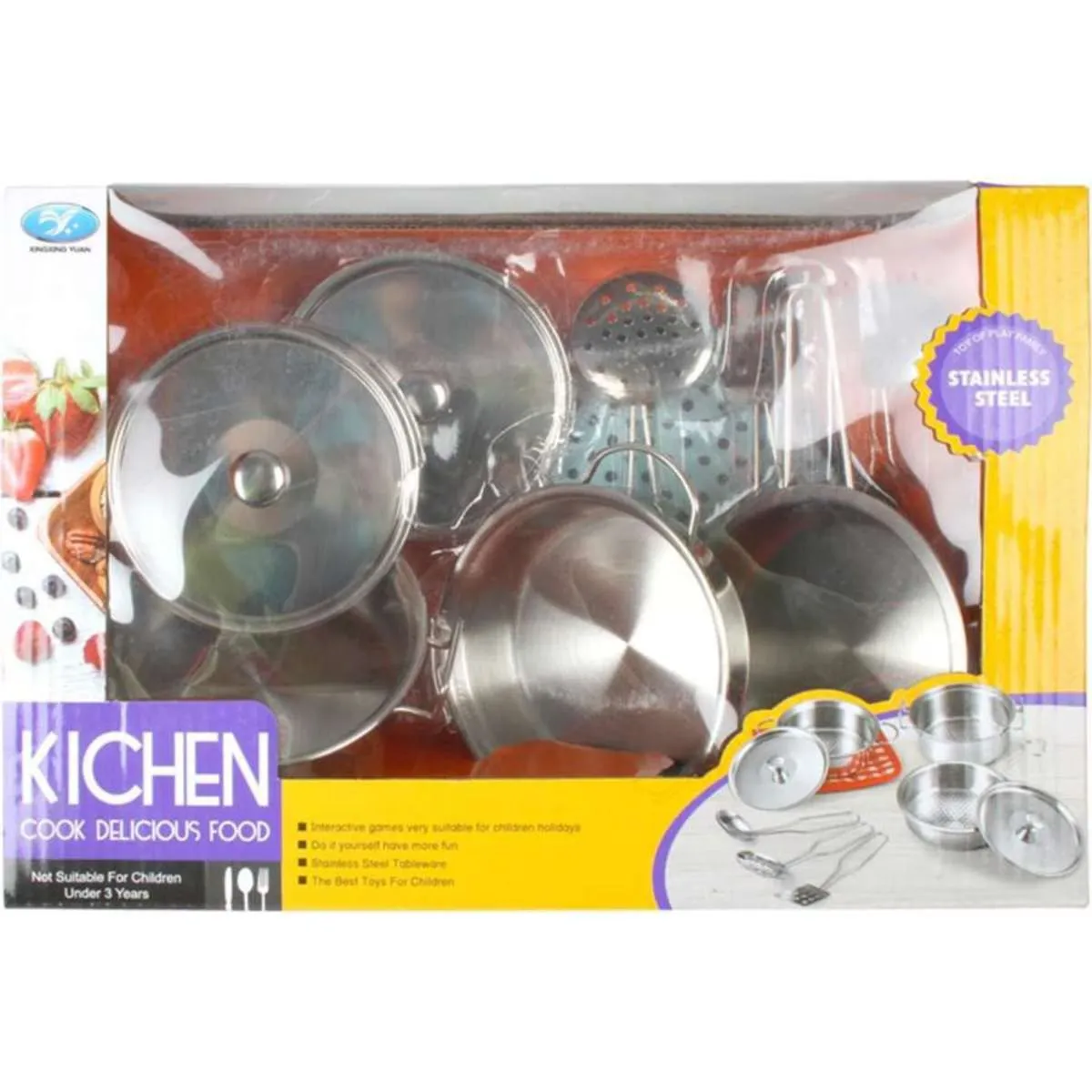 Kitchen Cooking Set - Stainless