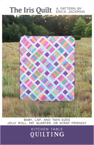 Kitchen Table Quilting The Iris Quilt Pattern