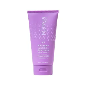 Kopari KP Body Bumps Be Gone Smoothing Body Lotion with 3% AHA, Shea Butter and Sweet Almond Oil, Moisturizing KP Lotion for Body - 5.3 oz
