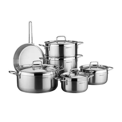 Korkmaz 10 Piece Alfa Plus Cookware Set KA1998