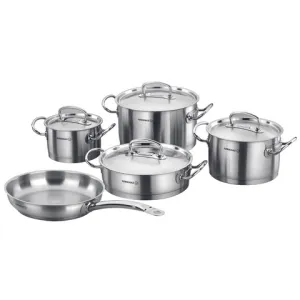 Korkmaz 9 Piece Proline Satin Cookware Set A1150