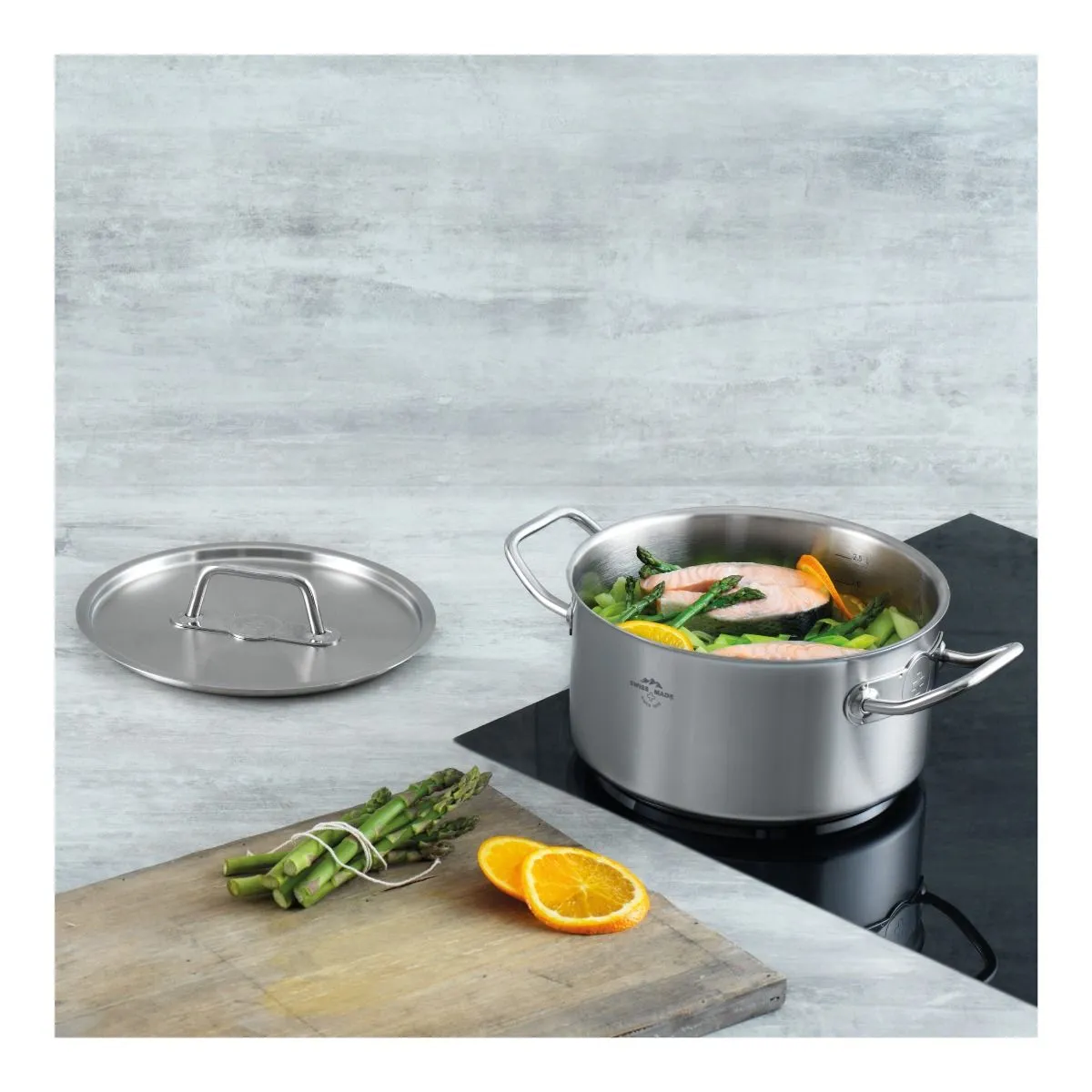 Kuhn Rikon Stainless Steel Montreux Cookware Set