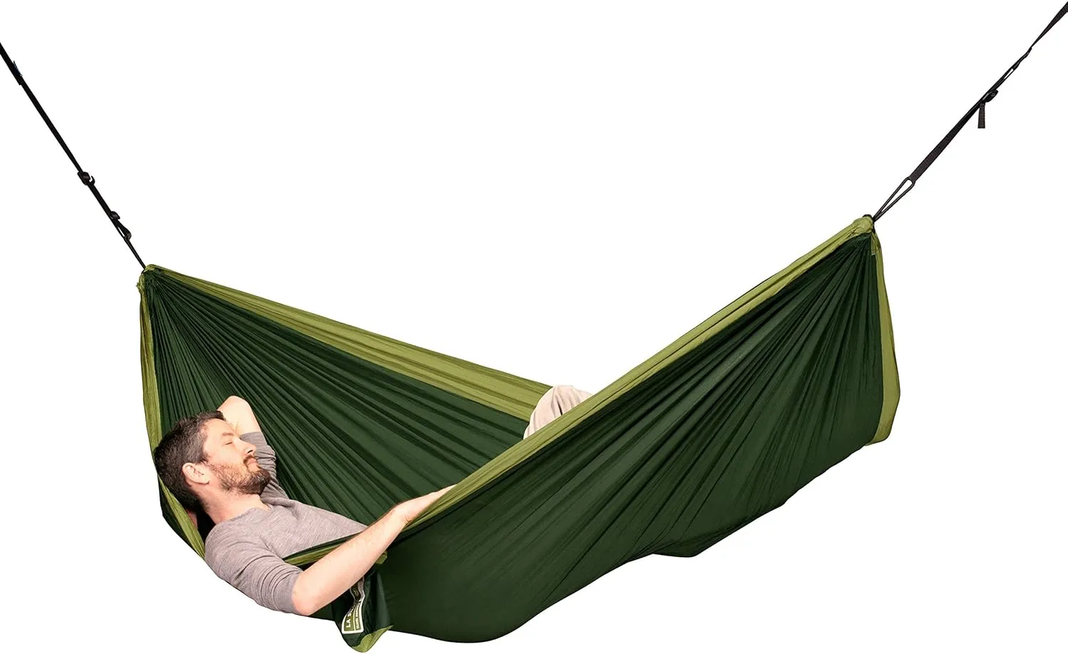 LA SIESTA Colibri 3.0 Outdoor Hammock & Tree Straps - Portable Camping Hammock for Hiking, Travel, and Backpacking - Breathable Nylon Single Person Hammock for Forest