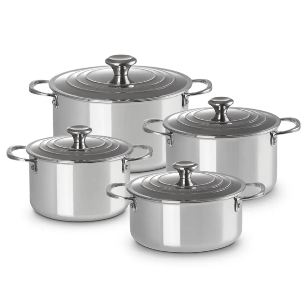 Le Creuset Signature Stainless Steel cookware set