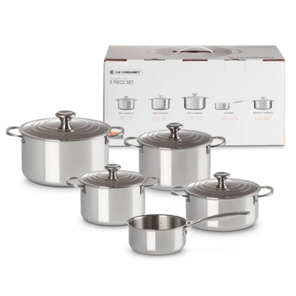 Le Creuset Signature Stainless Steel cookware set