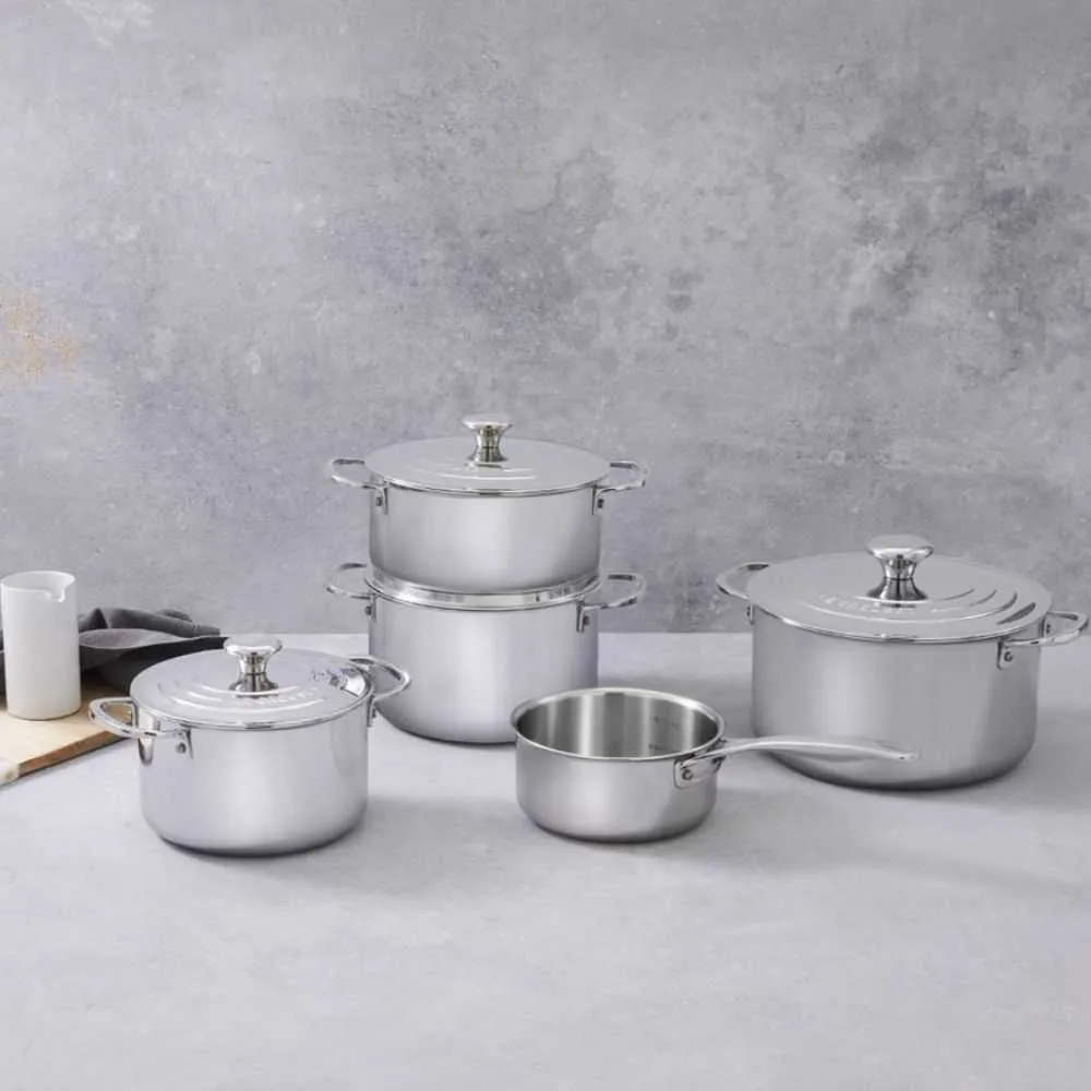 Le Creuset Signature Stainless Steel cookware set
