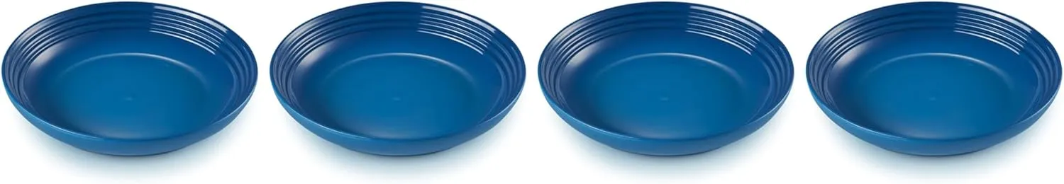 Le Creuset Stoneware Set of 4 Pasta Bowls, 8.5" each, Marseille