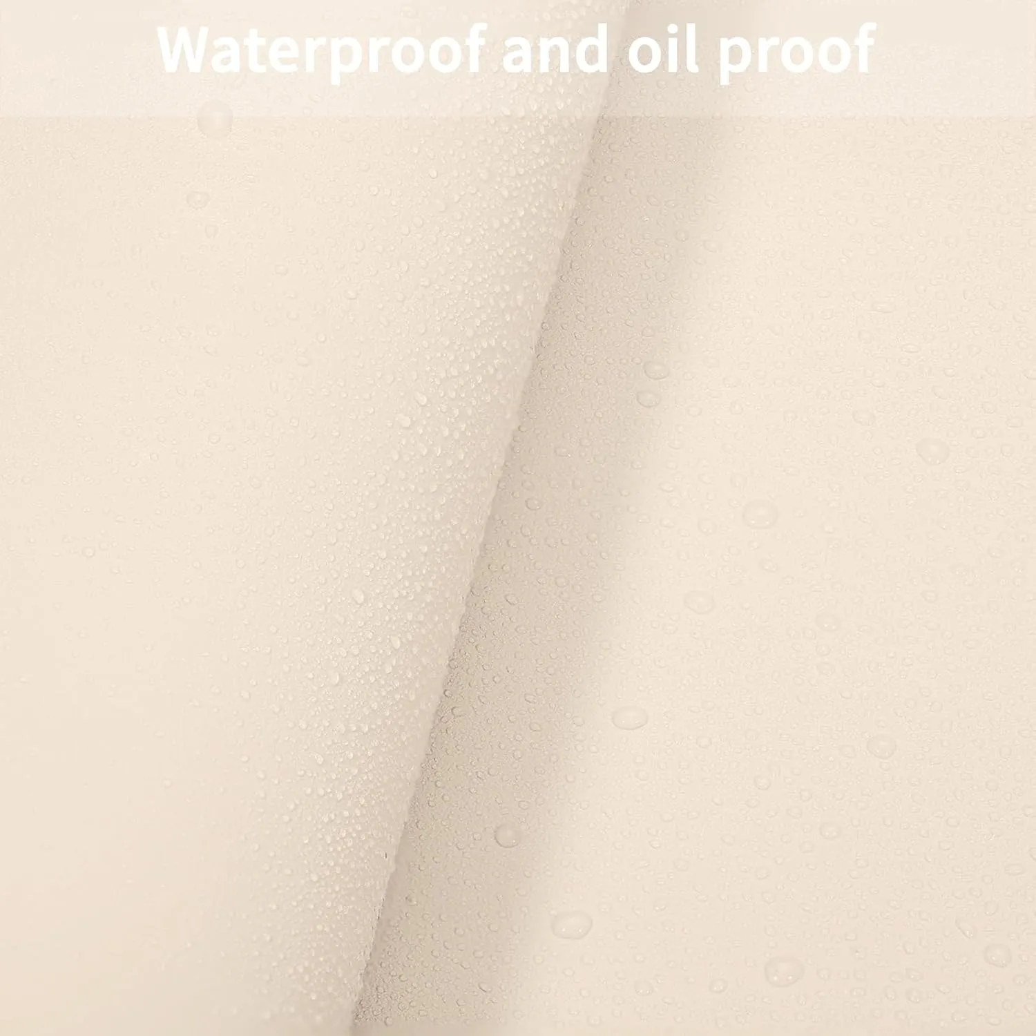 Leather Table Cover,1.8mm Thick,35.4x70.9 Inch Table Protector,Table Protector for Dining Room Table,Dining Table Cover,Table Cover Protector,Dining Table Pad(Off White Light Gray,35.4x70.9)