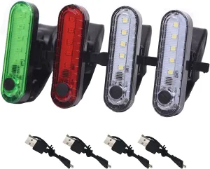 LED Navigation Lights for Boat Bow or Stern Battery Powered Kayak Light for Night Fishing, Back-up Marine LED Lights for Pontoon, Dinghy, Yarch, Sailboats