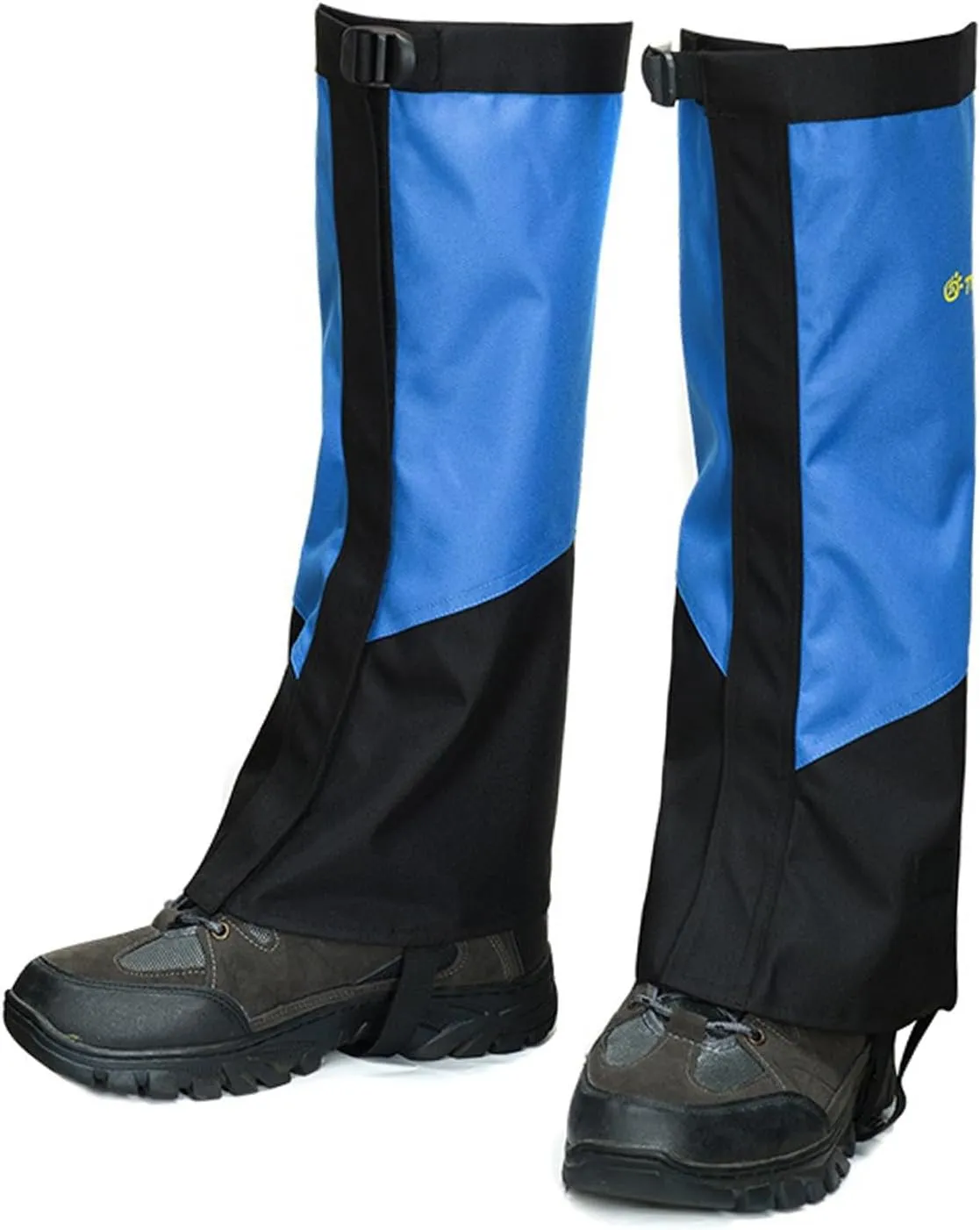 Leg Gaiters, Hiking Leggings Waterproof Warmth Adjustable Snow Boot Covers for Outdoor Walking Climbing Hunting Skiing