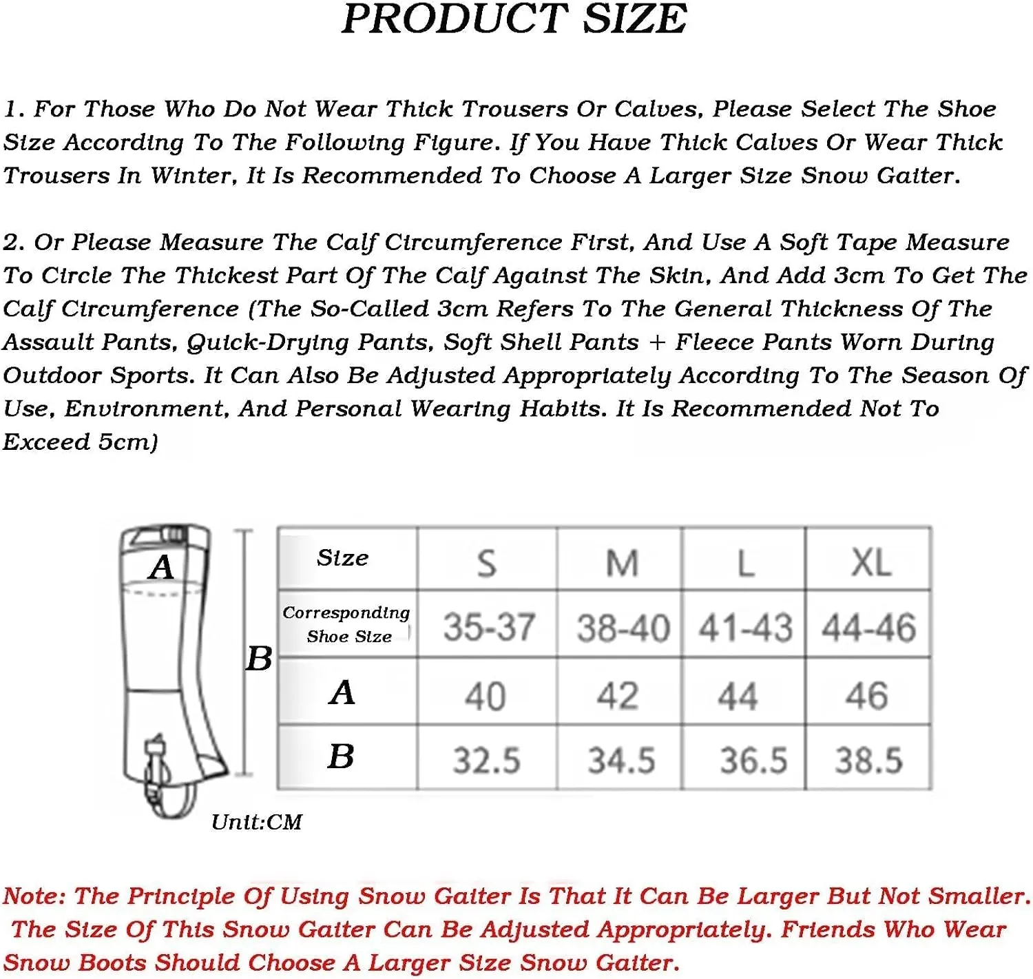 Leg Gaiters,3tiers Cloth High Leg Cover,Waterproof Hiking Gaiters,Adjustable Lower Legs Guards,for Outdoor Sports and Outdoor Work