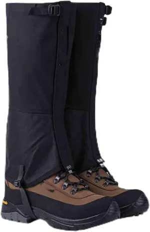 Leg Gaiters,3tiers Cloth High Leg Cover,Waterproof Hiking Gaiters,Adjustable Lower Legs Guards,for Outdoor Sports and Outdoor Work