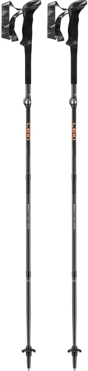 LEKI Makalu FX.One Carbon Adjustable Lightweight Walking Poles for Trekking & Hiking